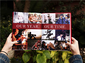  decorative image of generic yearbook